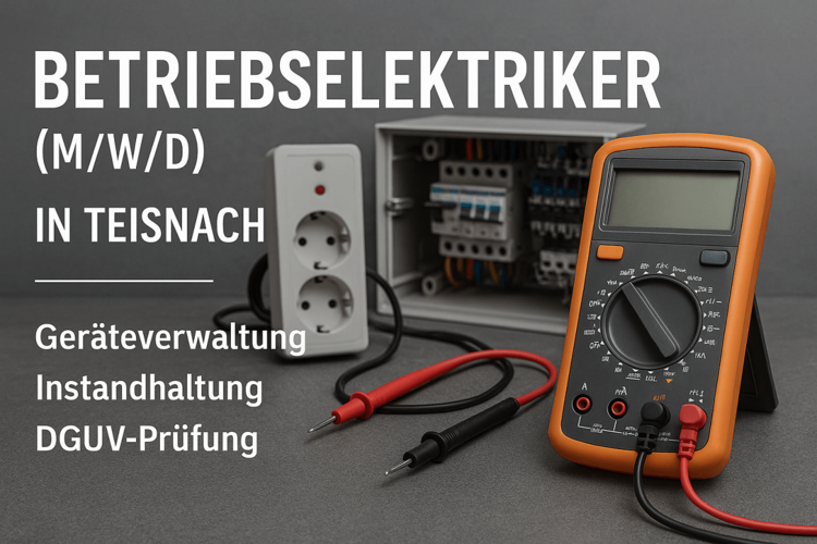 Betriebselektriker (m/w/d) – Instandhaltung & DGUV-Prüfung
