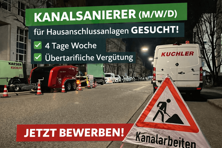 Kanalsanierung Hausanschluss (m/d/w)