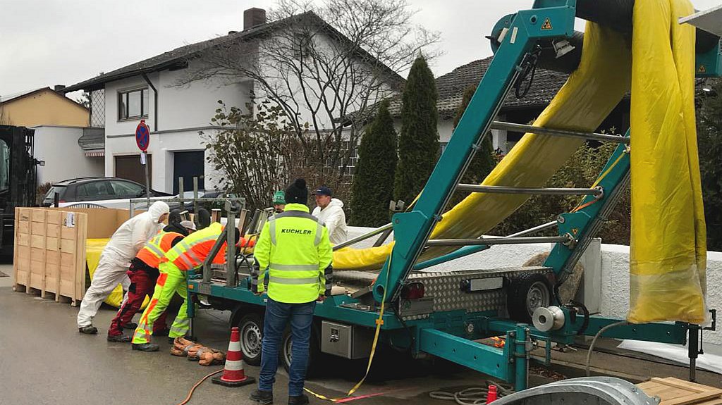 Kuchler Kanalexperten bei der Kanalsanierung