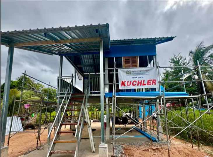 Kuchler unterstützt Volunteer Building Cambodia (VBC)