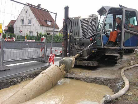 Entwässern und Verwerten von Bohrspülung inklusive fachgerechtes Entsorgen